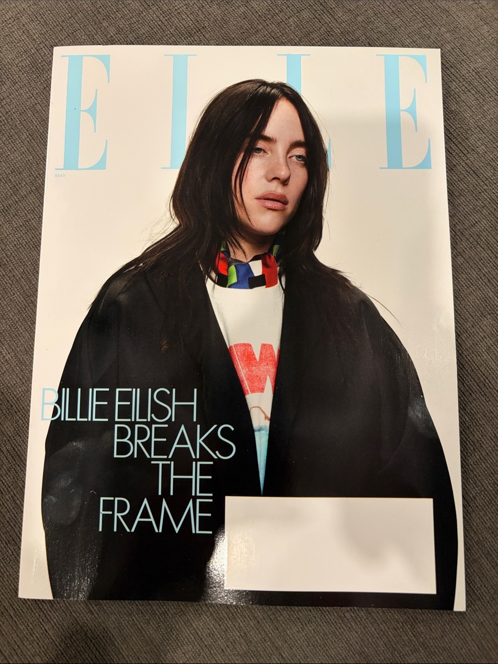 Elle Magazine - May 2026 - Billie Eilish - Never Read!!  fashion magazines music